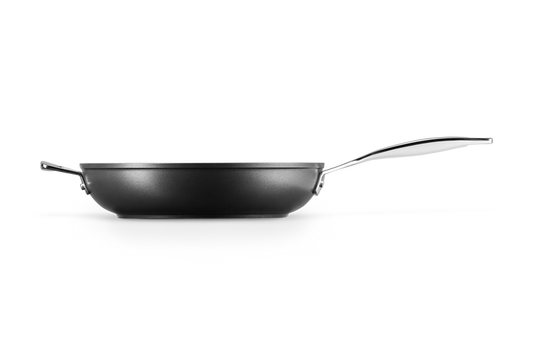 Toughened Non-Stick Deep Frying Pan with Helper Handle