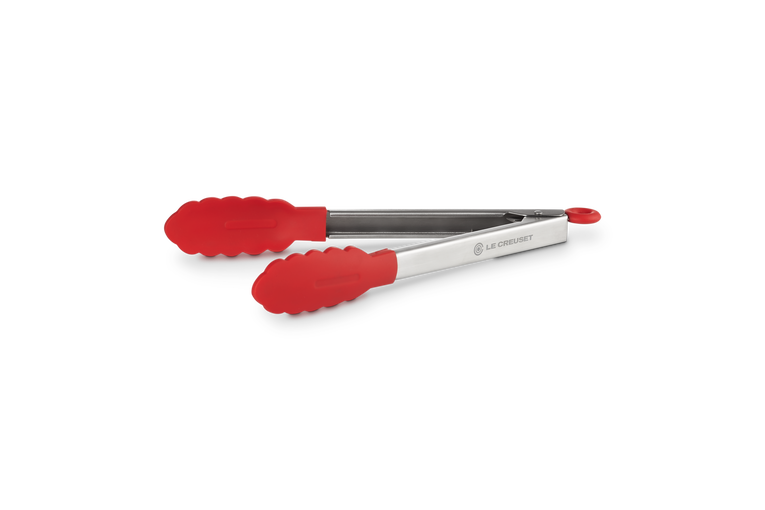 Tongs with Silicone Tip