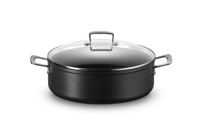 Toughened Non-Stick Sauteuse with Glass Lid