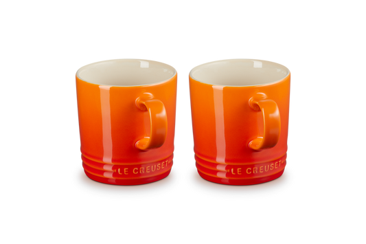 Stoneware Set of 2 Mugs