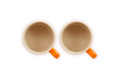 Stoneware Set of 2 Mugs