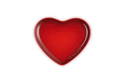 Stoneware Heart Plate