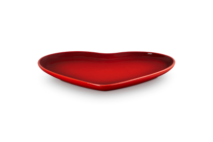 Stoneware Heart Serving Platter