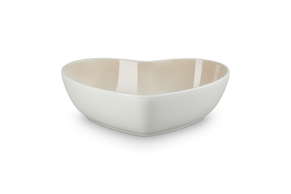 Stoneware Heart Serving Bowl