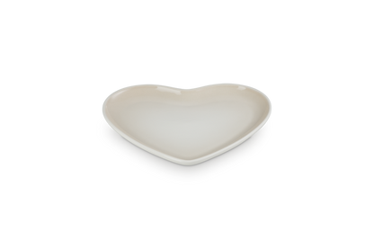 Stoneware Heart Plate