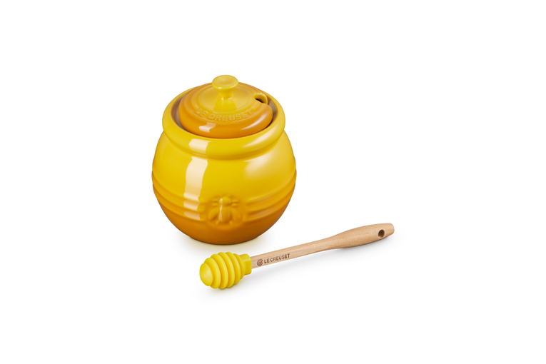 Stoneware Honey Pot with Dipper