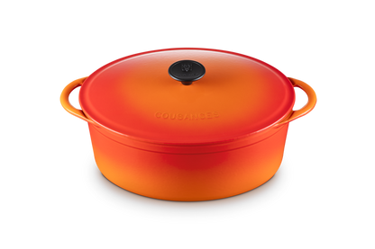 Cast Iron Cousances Oval Casserole
