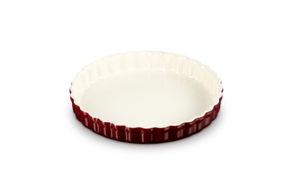 Stoneware Fluted Flan Dish