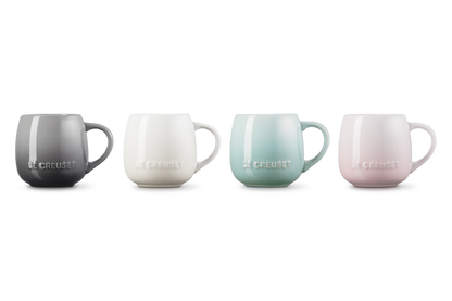 Stoneware Coupe Set of 4 Mugs