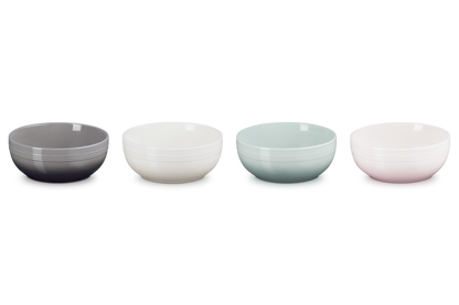 Stoneware Coupe Set of 4 Cereal Bowls