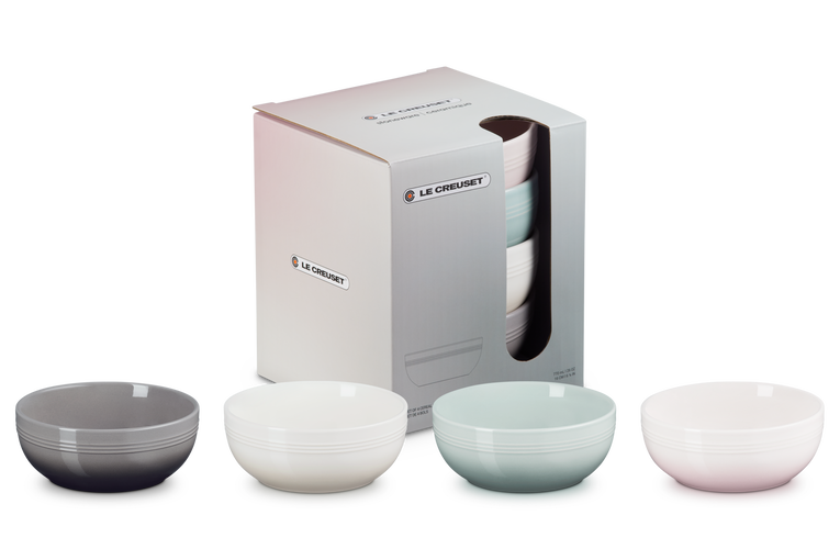 Stoneware Coupe Set of 4 Cereal Bowls