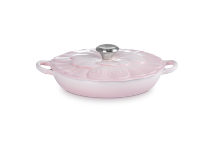 Cast Iron Petal Shallow Casserole