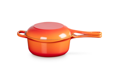 Cast Iron 2-in-1 Saucepan