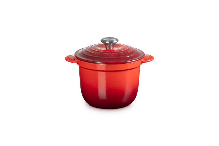 Cast Iron Cocotte Every with Stoneware inner Lid