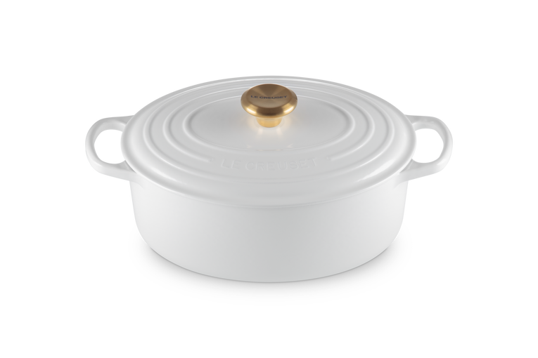 Cast Iron Oval Casserole