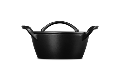 Cast Iron BBQ Outdoor Round Casserole