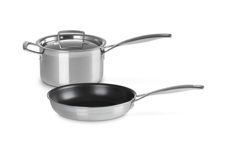 Classic 3-ply Stainless Steel 2-piece Starter Set
