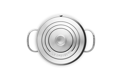 Signature Stainless Steel Deep Casserole with Lid