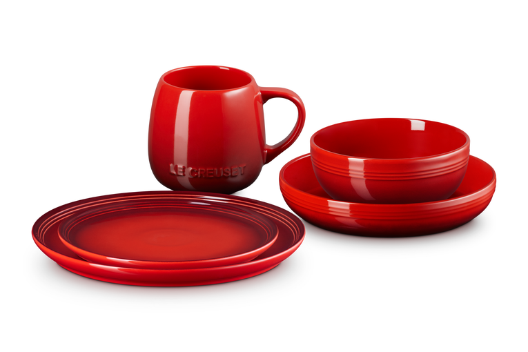 Stoneware Coupe 5-piece Dinnerware Set