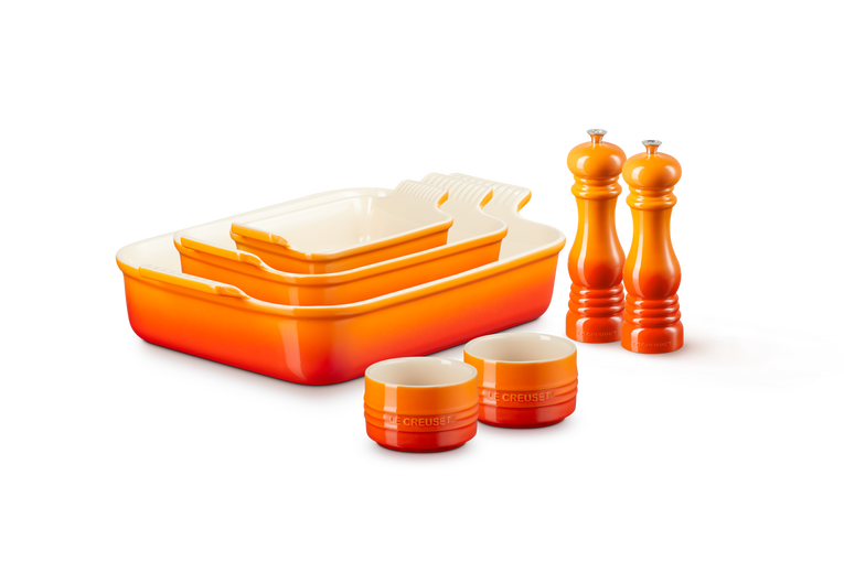 Stoneware 5-piece Essential Setwith Mills